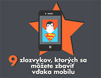 9 zlozvykov, ktorých sa môžete zbaviť vďaka mobilu