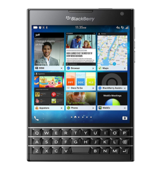 web blackberry passport